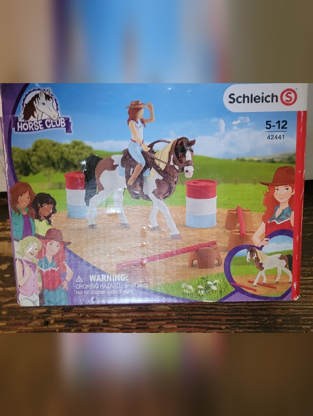 Schleich Horse Club Hannah's Western Riding Set Figure 42441 New